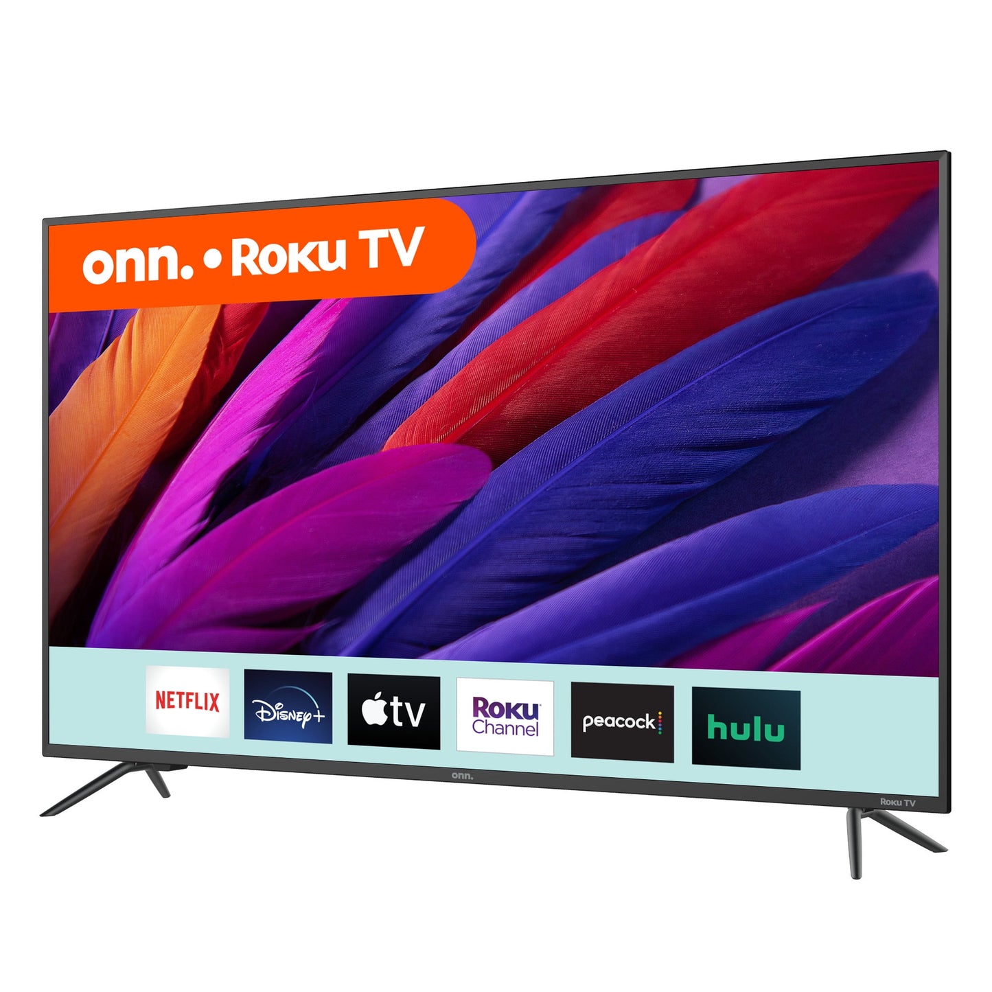 onn. 50 Class 4K UHD (2160P) LED Roku Smart TV HDR (100012585)