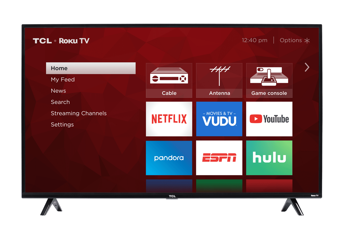 TCL 50 Class 4K UHD LED Roku Smart TV 4 Series 50S421