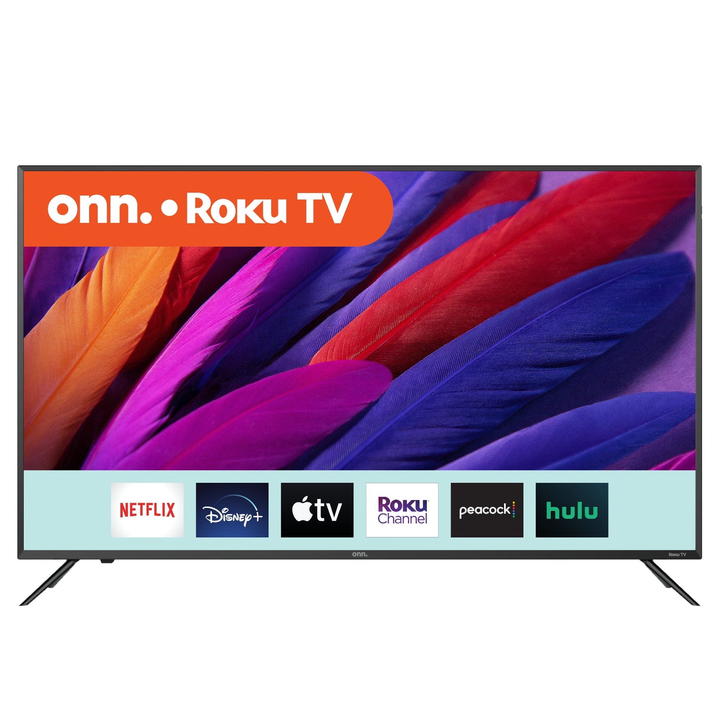 onn. 50 Class 4K UHD (2160P) LED Roku Smart TV HDR (100012585)