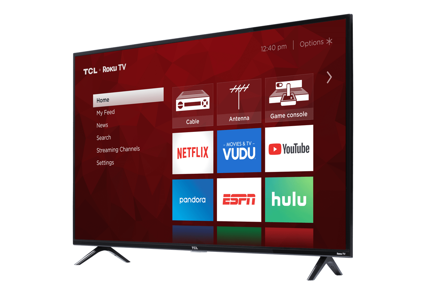 TCL 50 Class 4K UHD LED Roku Smart TV 4 Series 50S421